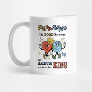 Retro - Joy To The World - Christian Shirt Mug